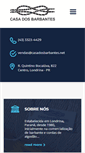Mobile Screenshot of casadosbarbantes.com